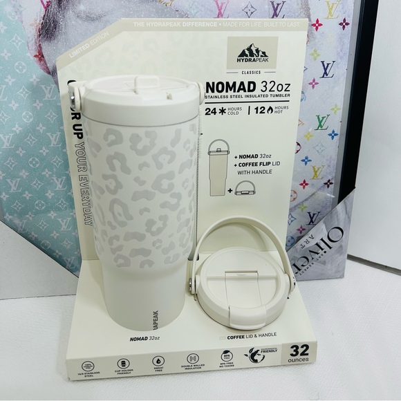 Hydrapeak Nomad 32 oz Tumbler set w handle straw stainless steel lifetime guaran - Picture 11 of 12